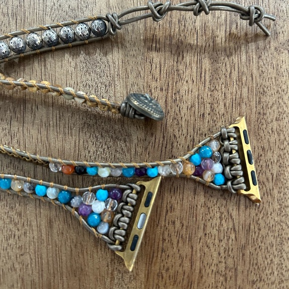 Cape Diablo Beaded Wrap Bracelet Stack for Apple Watch - Picture 6 of 12